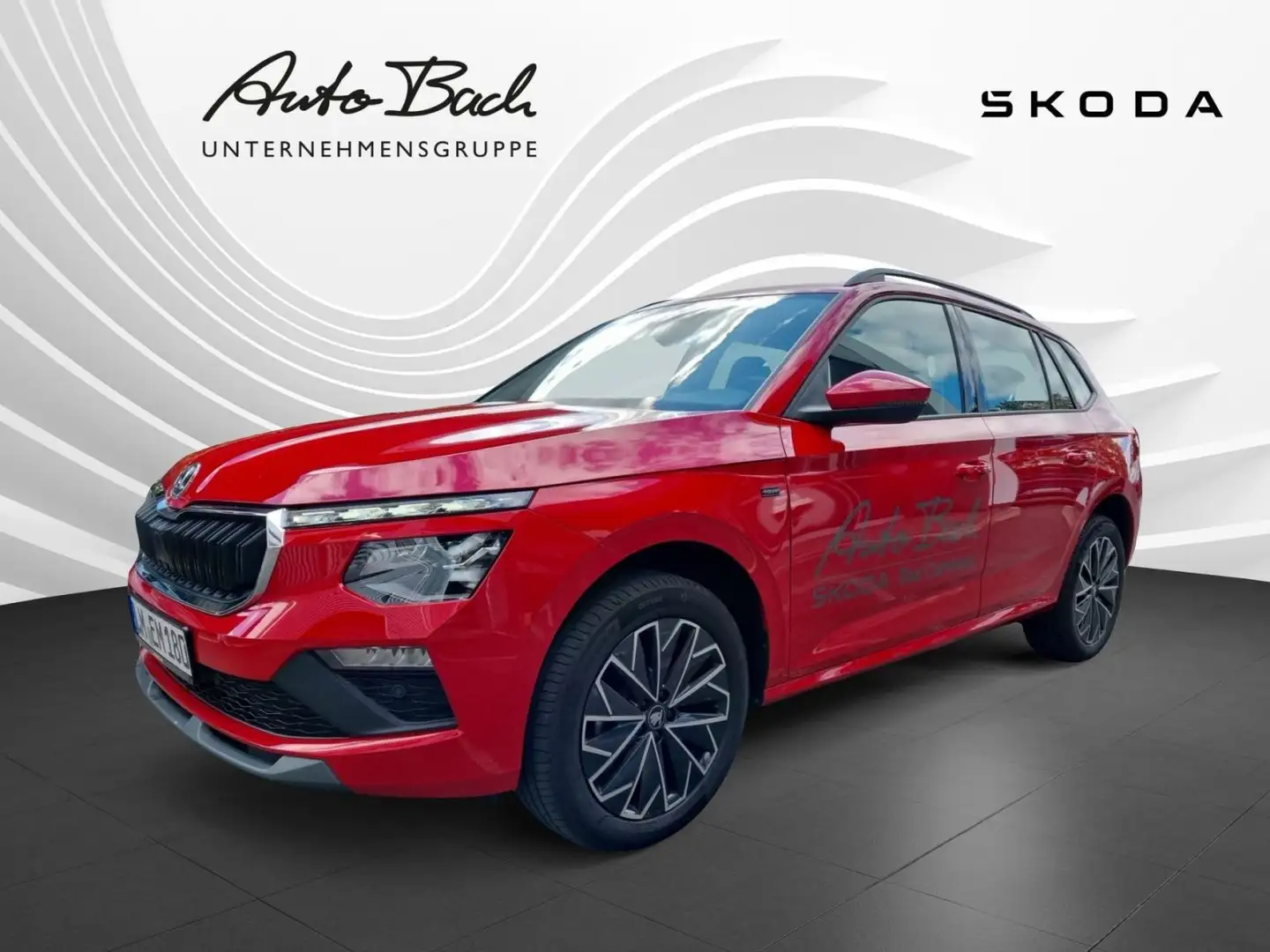 Skoda Kamiq Tour 1.0 TSI 85 kW 6-Gang-Schaltgetriebe Rosso - 1