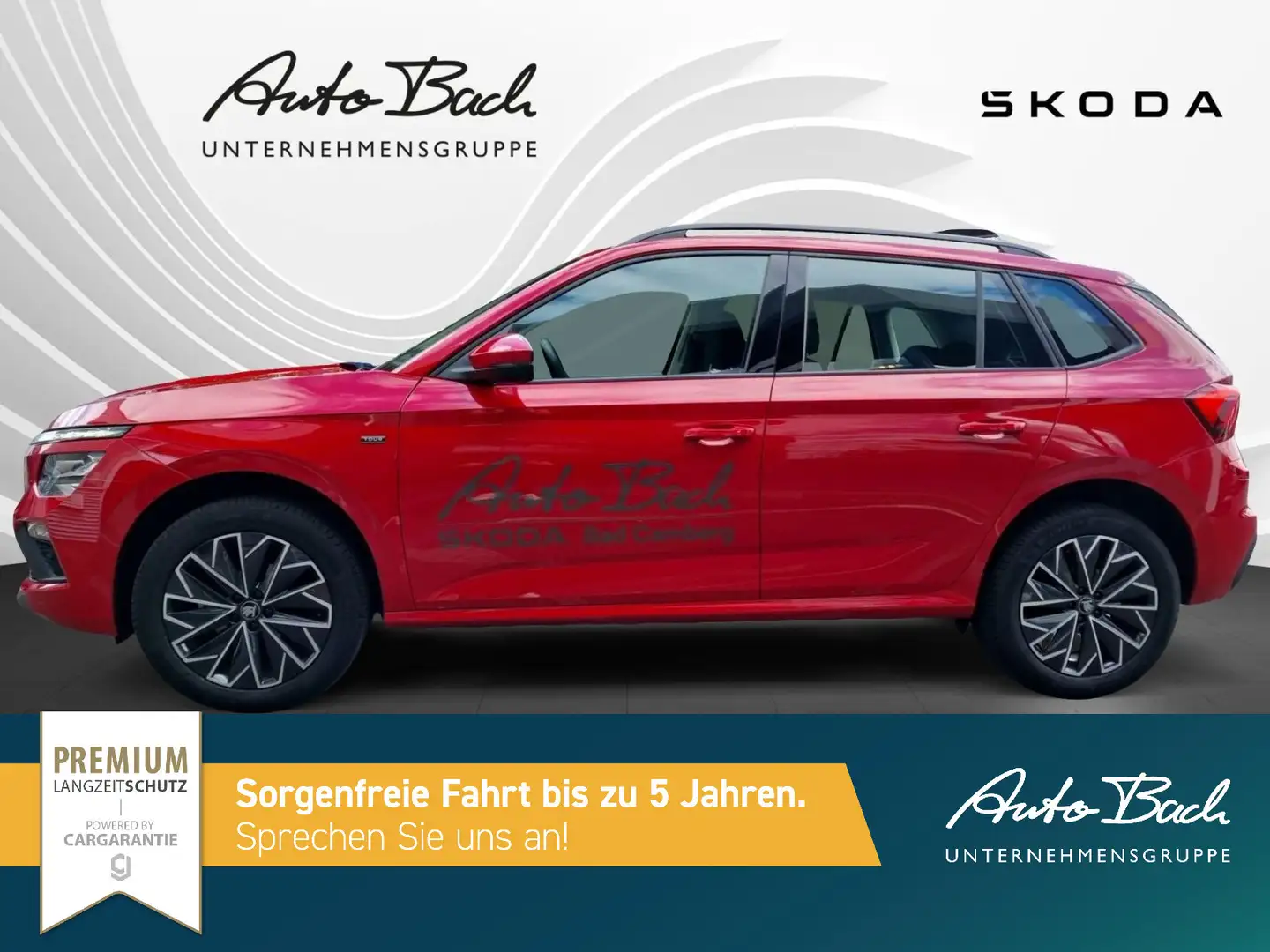 Skoda Kamiq Tour 1.0 TSI 85 kW 6-Gang-Schaltgetriebe Rosso - 2