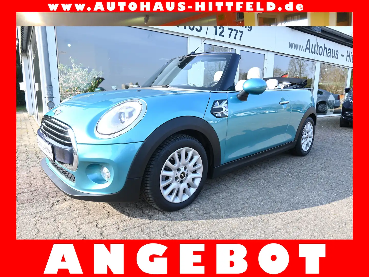 MINI Cooper D Cabrio *Chili II* Autom Steuerkette neu Grün - 1