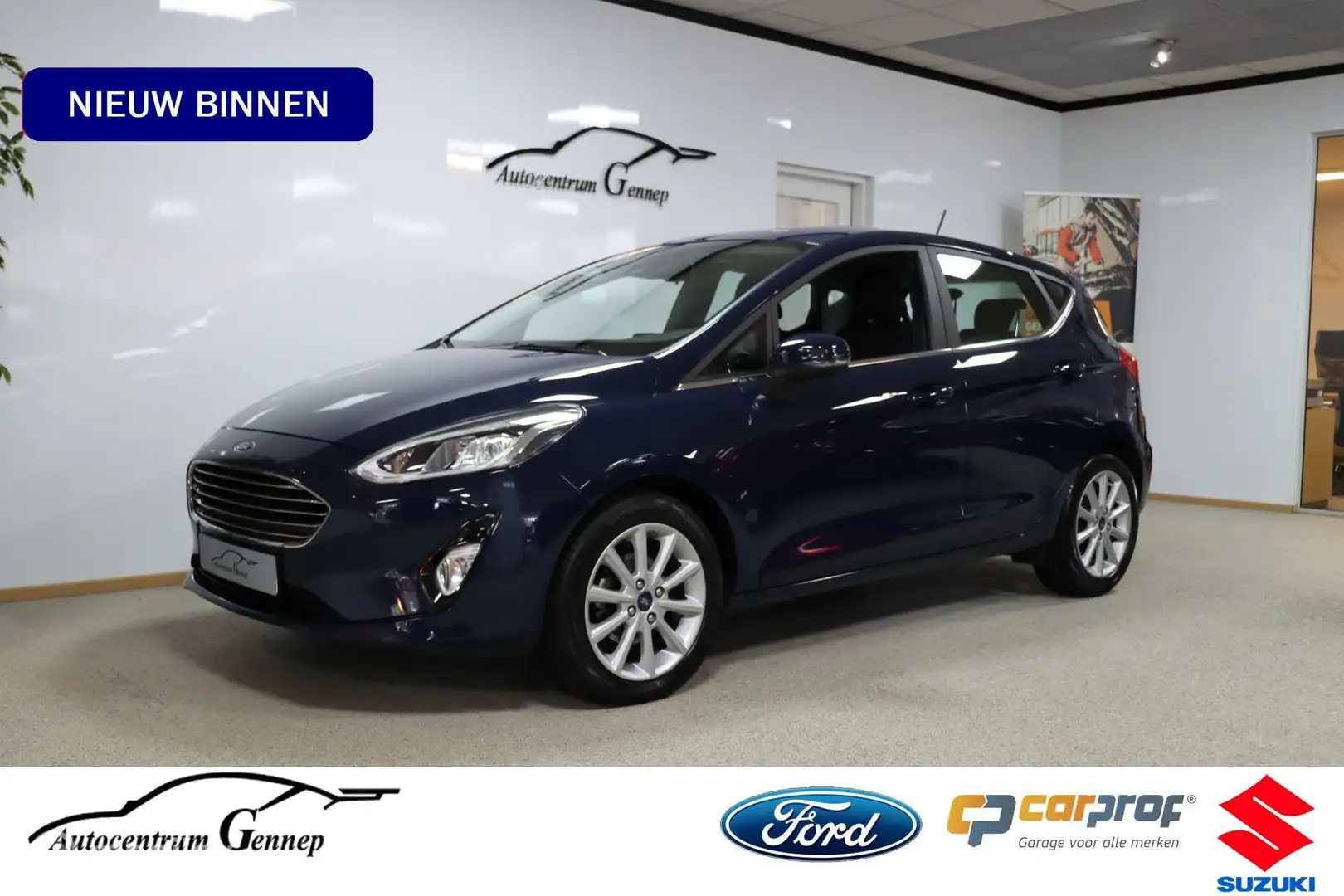 Ford Fiesta 1.0 EcoBoost Titanium Azul - 1