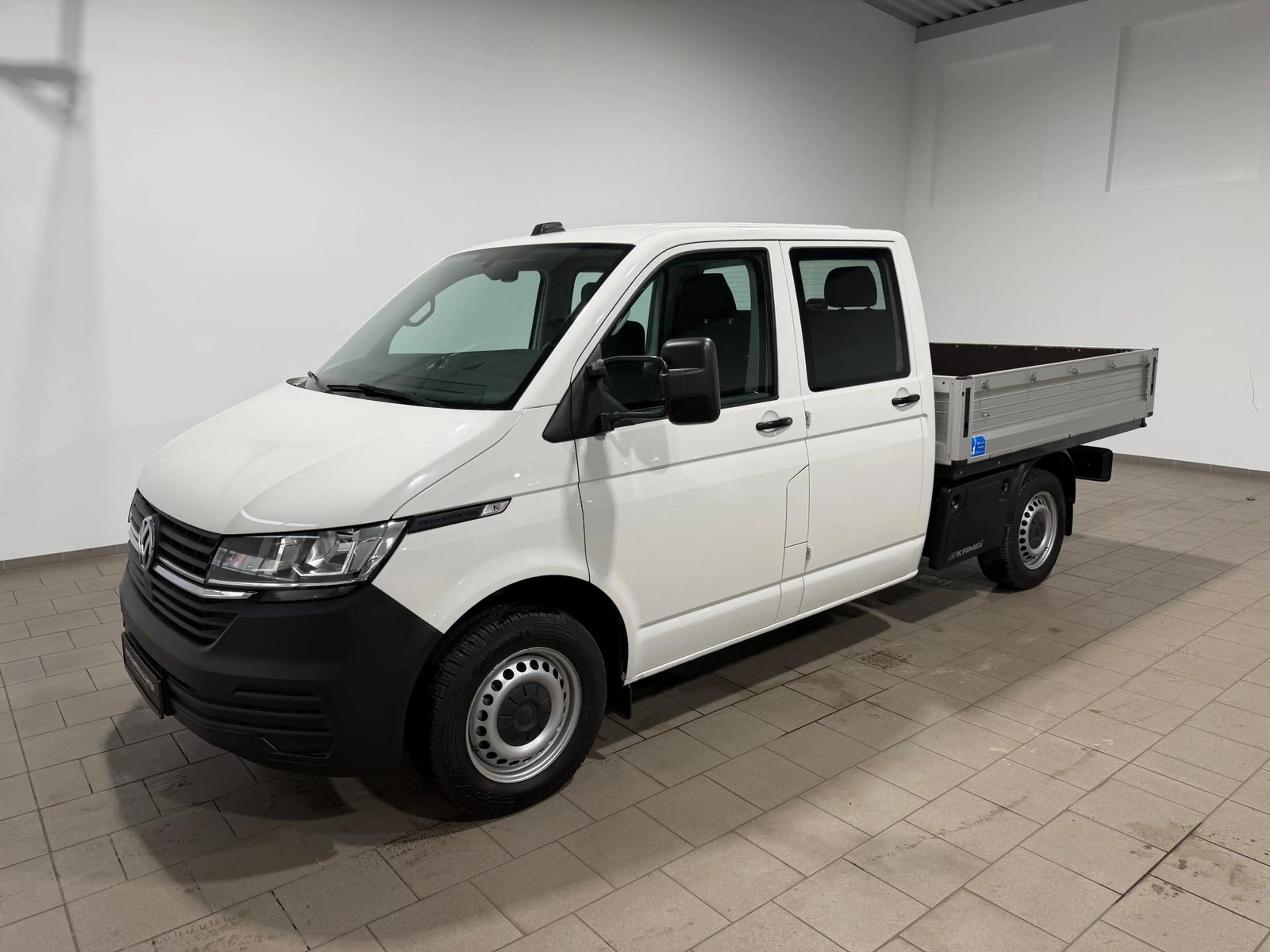 Volkswagen T6.1 Transporter Pritsche-Doka (5-Si.),Klima,Radio,Standh.