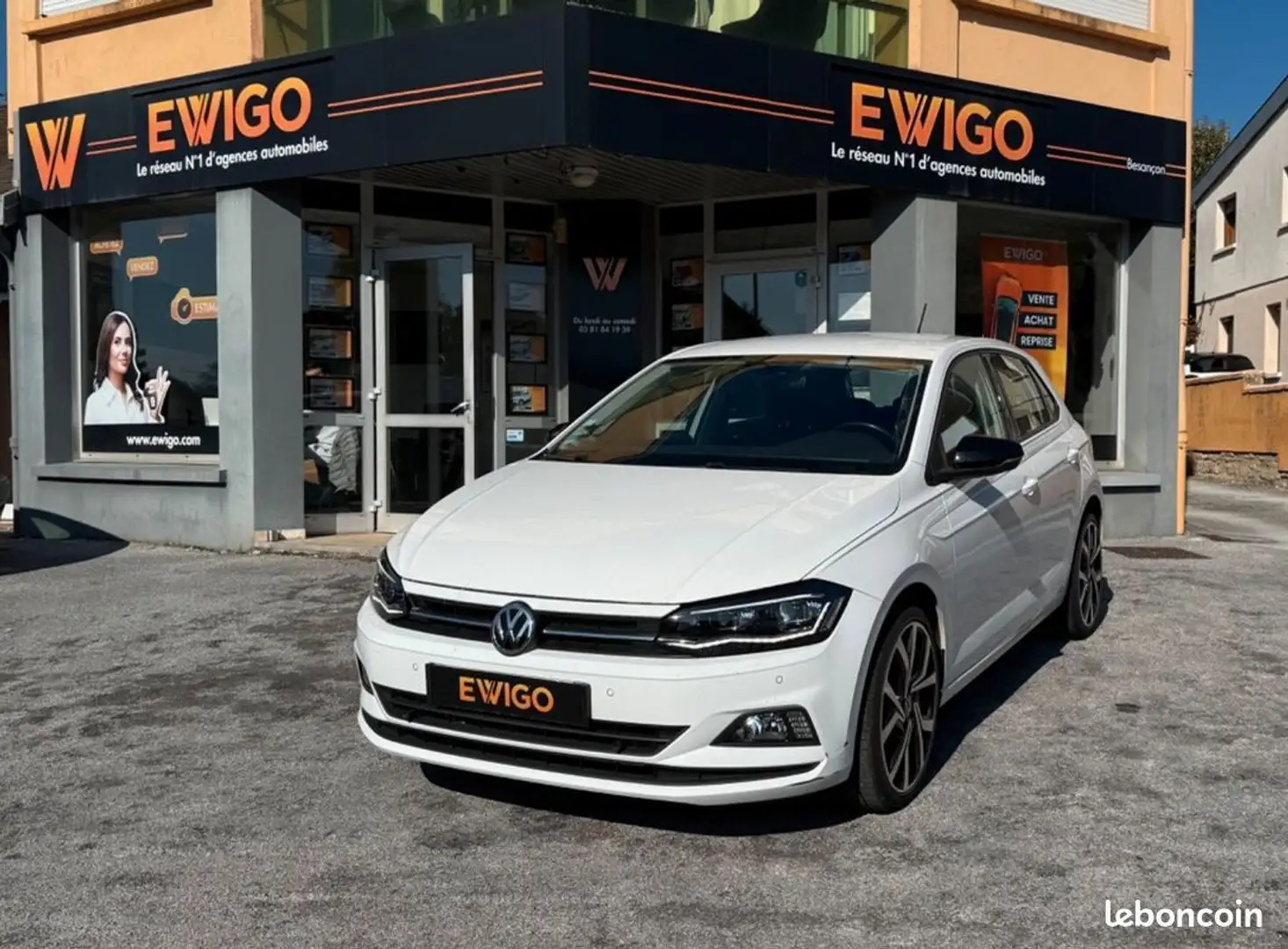 Volkswagen Polo 1.6 tdi 95 ch lounge Blanco - 1