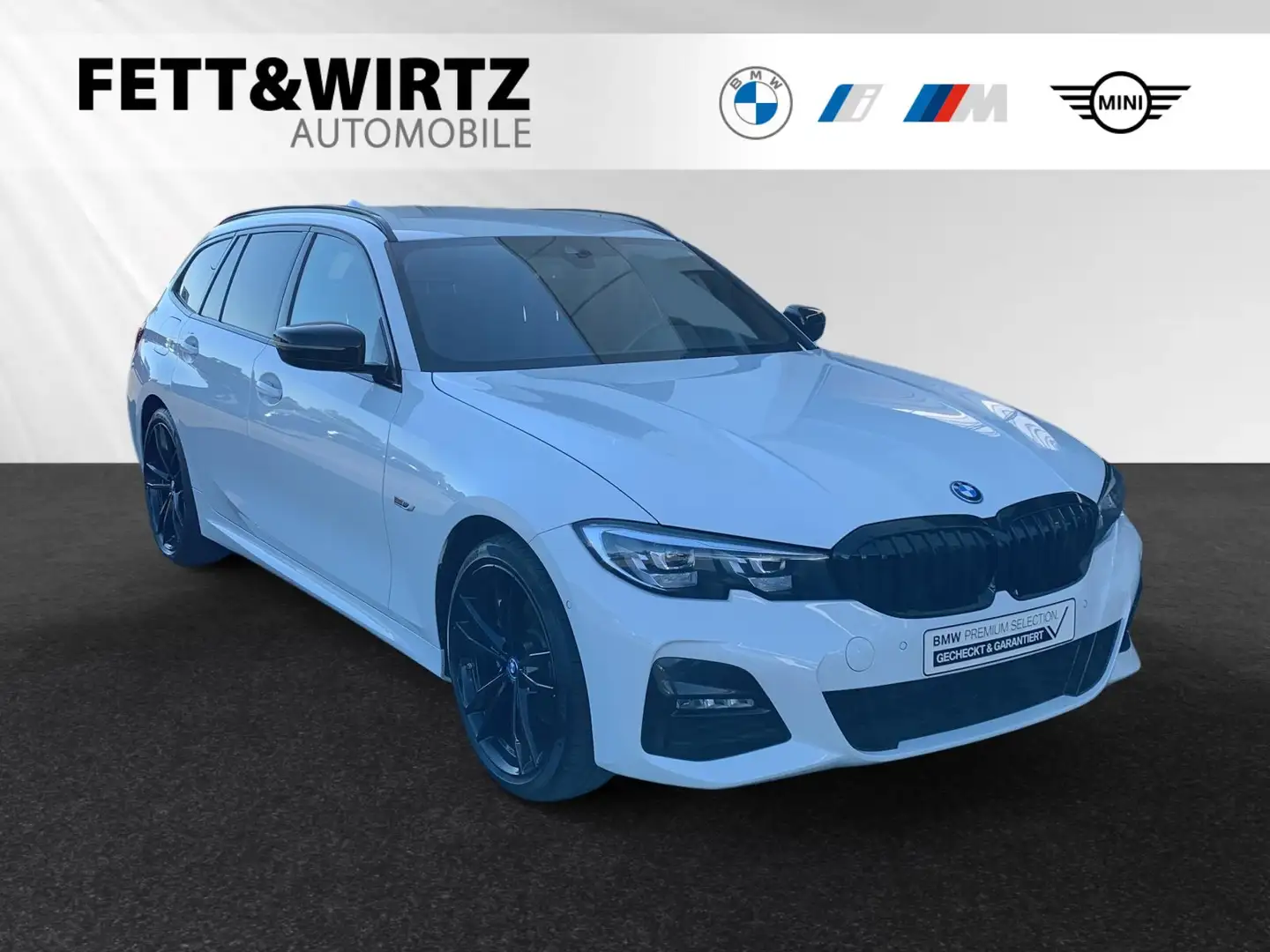 BMW 320 e Touring M Sport|19"LM|LC-Prof.|Sportsitz Bianco - 1