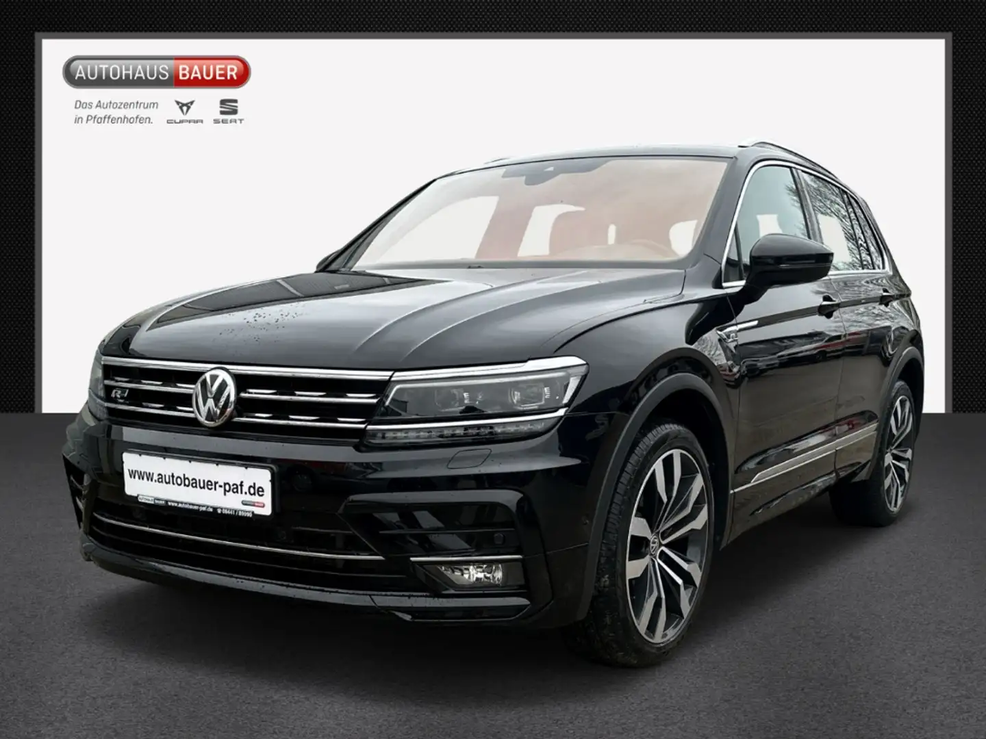 Volkswagen Tiguan R-LINE 4Motion 2.0 TSI AHK SCHWENK. ACC DCC DAB+NA Negro - 1