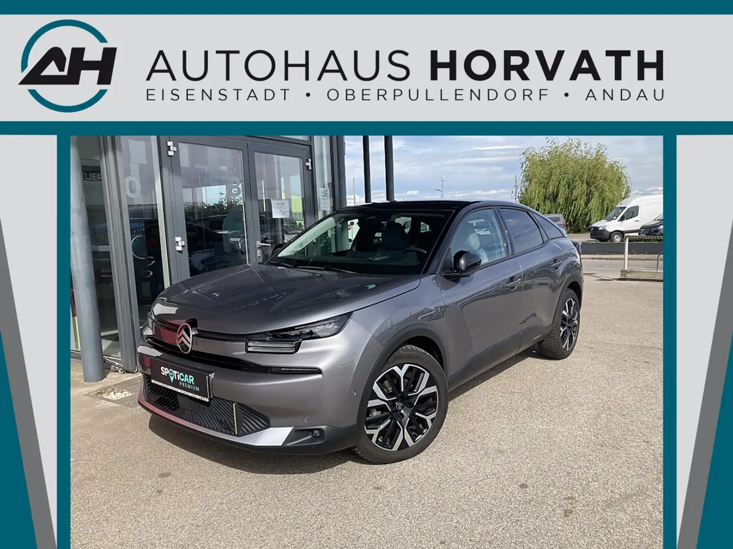 Citroen C4 PureTech 130 EAT8 Max!NAVI,KAMERA,LED,ACC,TOP! Grau - 1