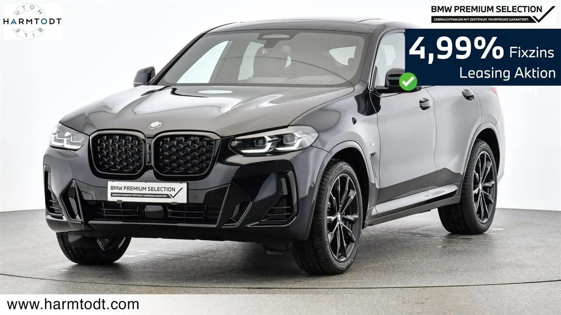 BMW X4 xDrive 30d Schwarz - 1