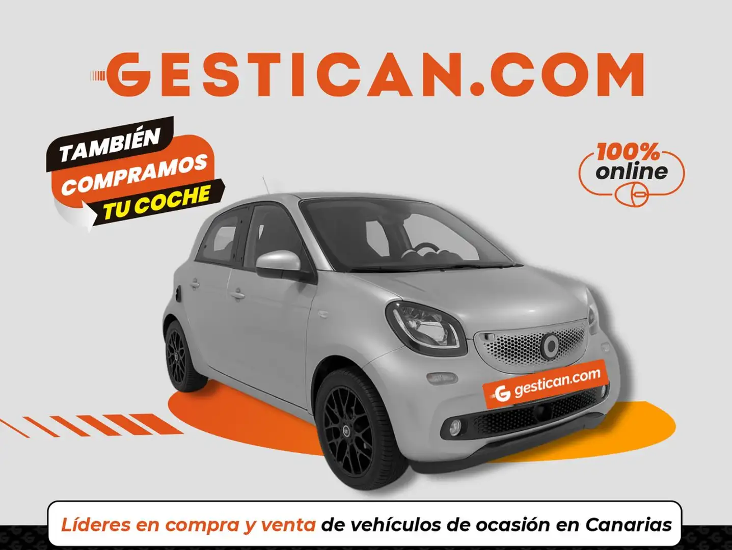 smart forFour 0.9 66kW (90CV) S/S Gris - 1