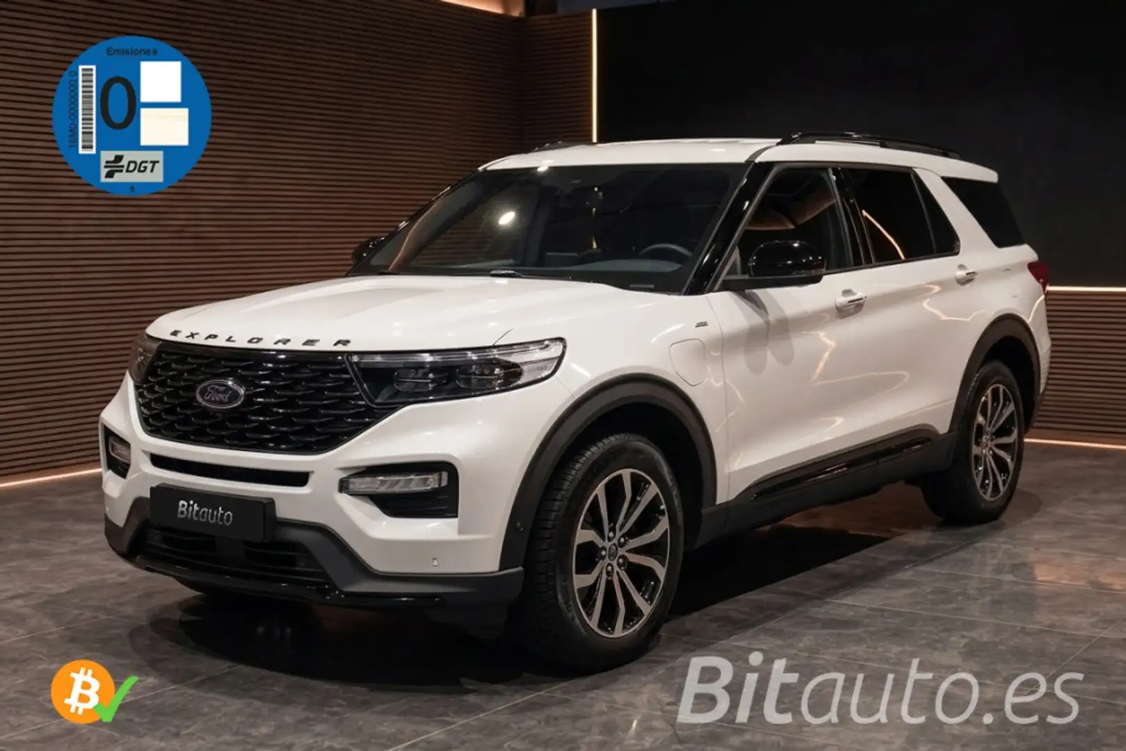 Ford Explorer 3.0 PHEV ST-Line AWD 450 Blanco - 1