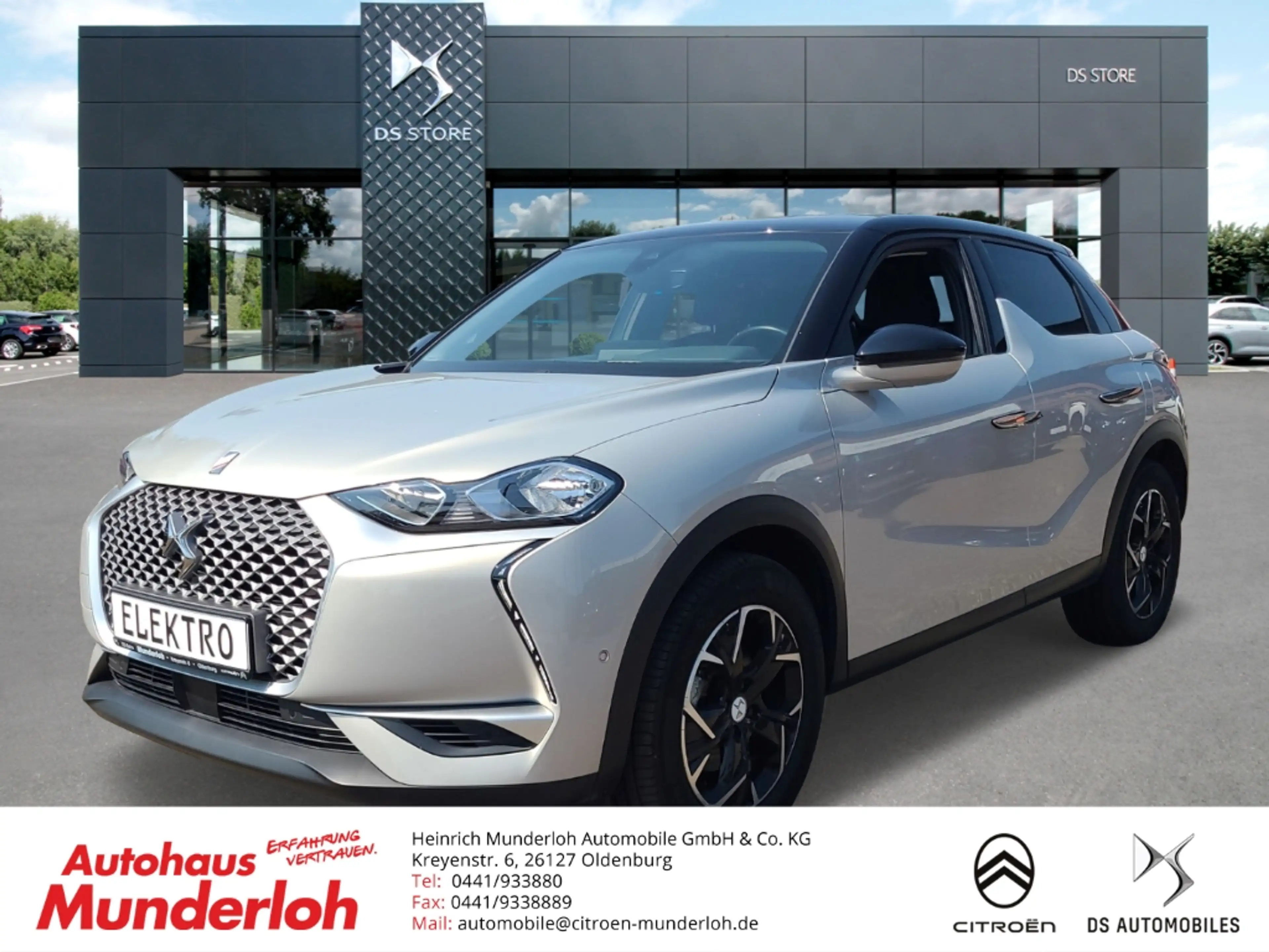 DS Automobiles DS 3 E-Tense SoChic Elektro  NAVI KLIMA PDC SHZ SAFETY-