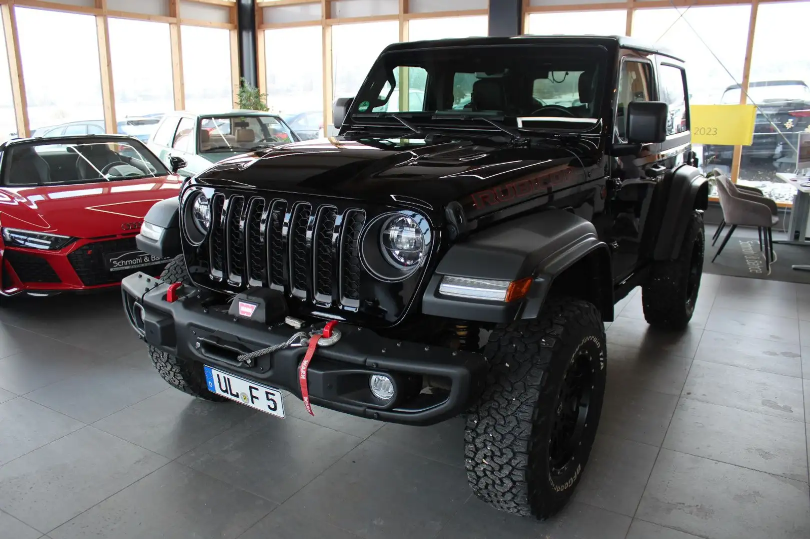 Jeep Wrangler Unlimited Rubicon Automatik*1.HAND*AHK* Schwarz - 1