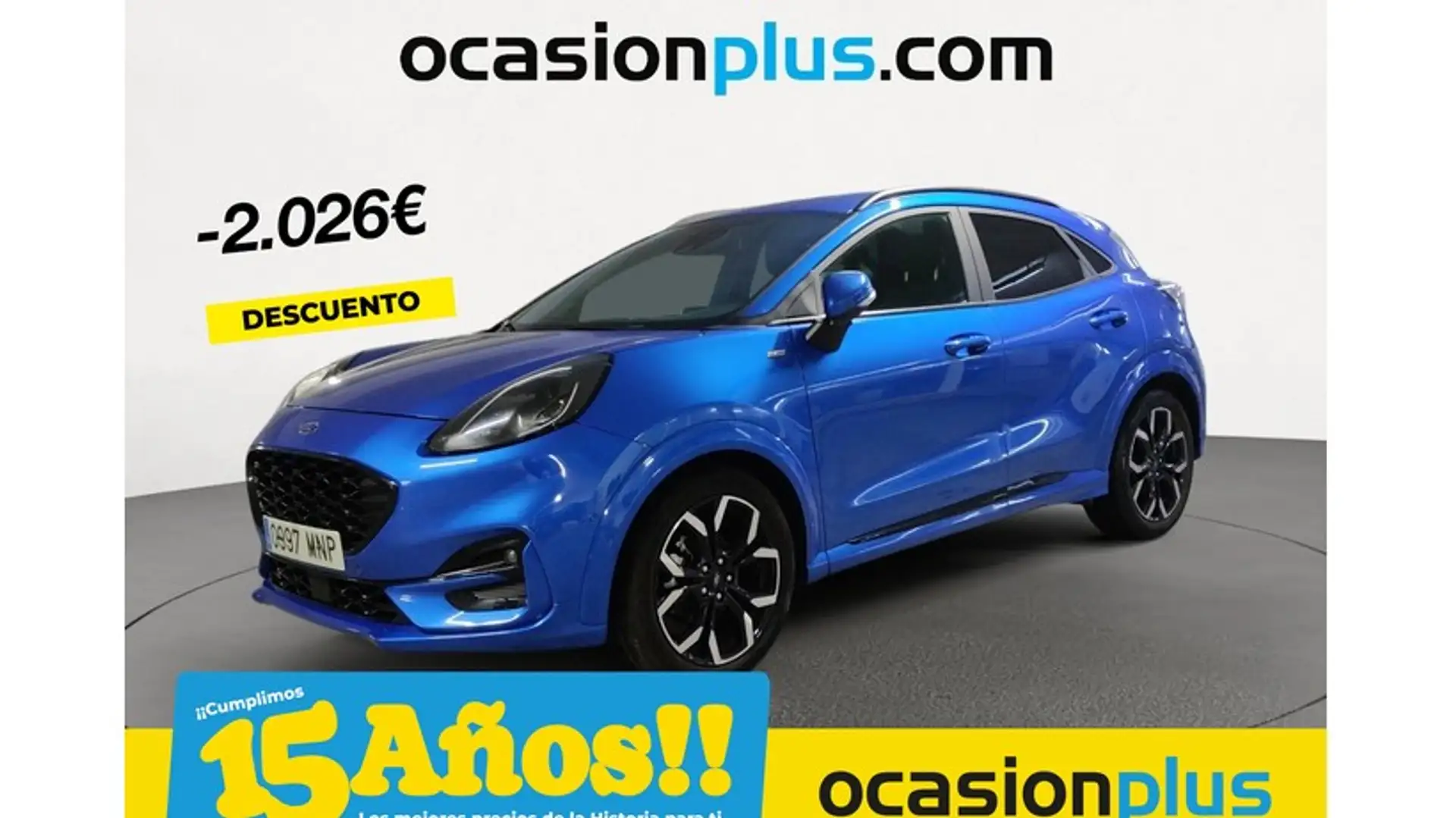 Ford Puma 1.0 EcoBoost MHEV ST-Line X 125 Bleu - 1