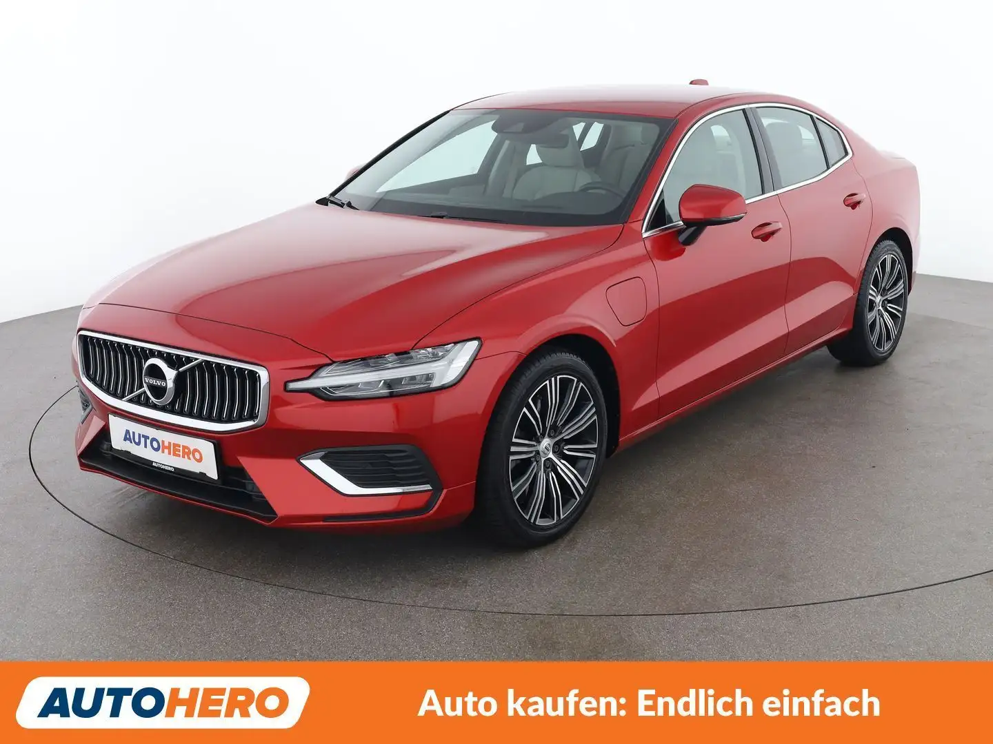 Volvo S60 2.0 T8 Plug-in Hybrid Inscription AWD Orange - 1