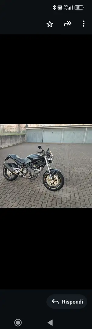 Ducati Monster 900 900ie dark Nero - 1