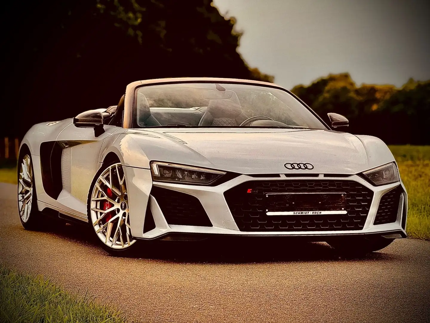 Audi R8 Spyder 5.2 FSI quattro performance Grau - 1