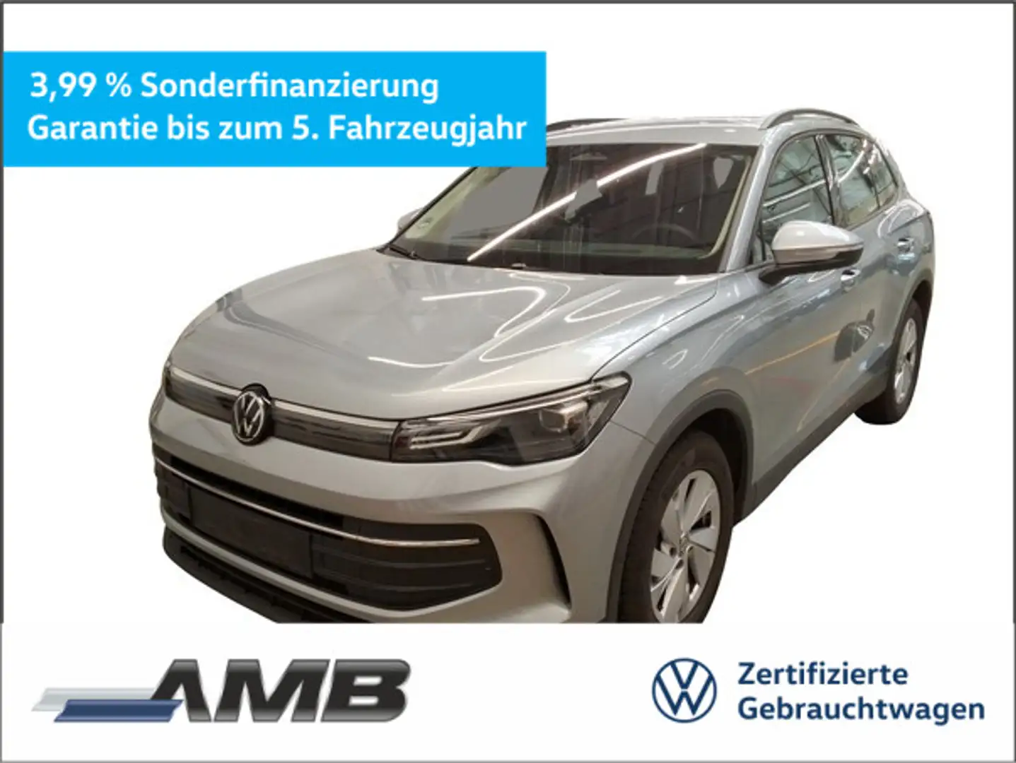 Volkswagen Tiguan Life 1.5 eTSI neuesMod/AHK/Standhz/04.29G Argent - 1