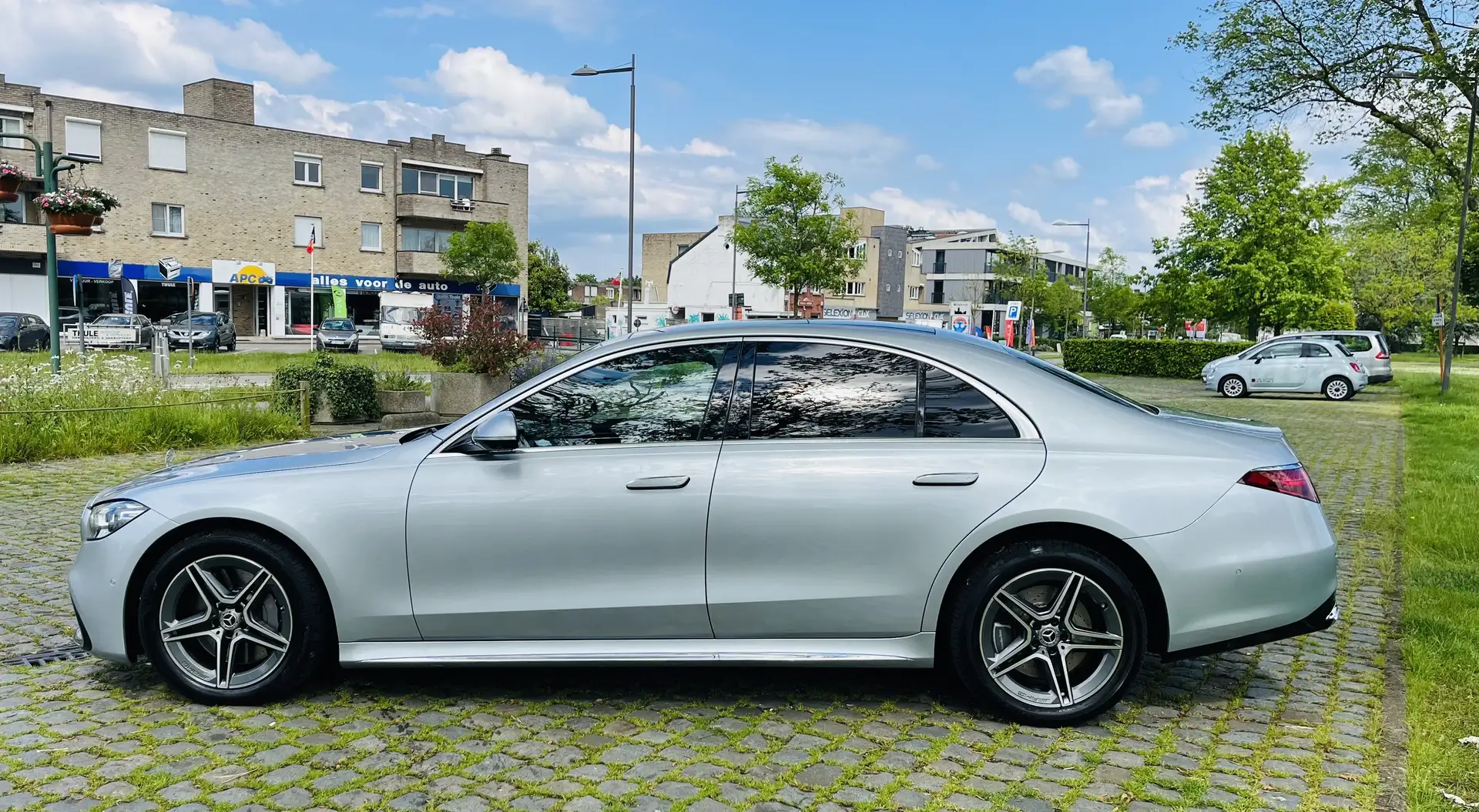 Mercedes-Benz S 350 d 4-Matic AMG Line  bourmester 3D panoramique Grijs - 1