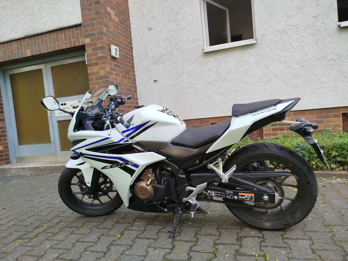 Honda CBR 500 R Білий - 1