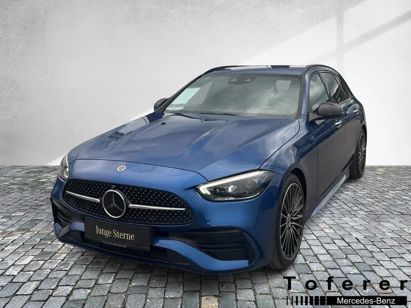 Mercedes-Benz C 220 d 4MATIC T-Modell FAP Distr PTS Shz  MBUX Blau - 2