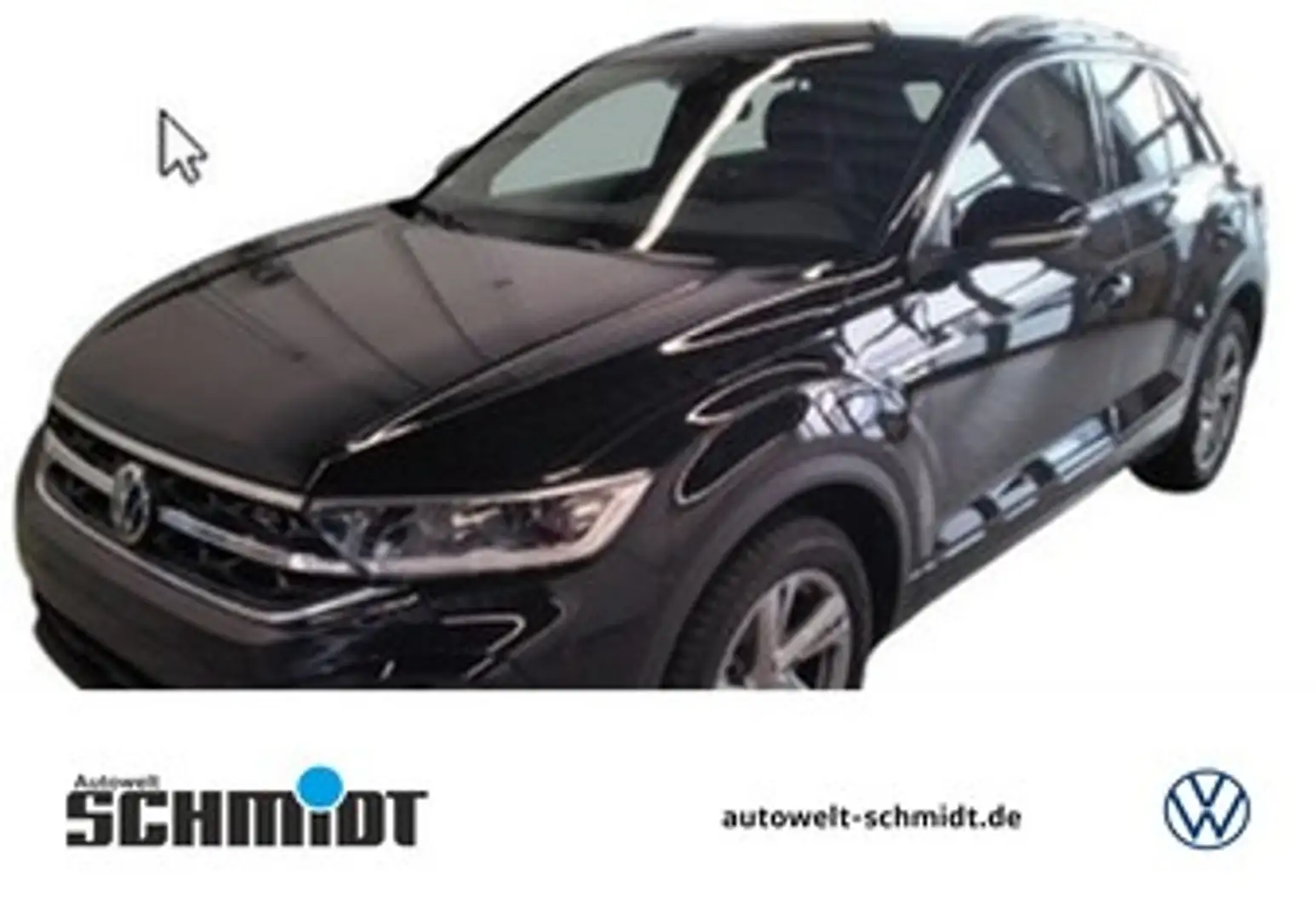 Volkswagen T-Roc 1,5TSI R-Line AHK ACC LED-Plus elektr. Heckklappe Schwarz - 1