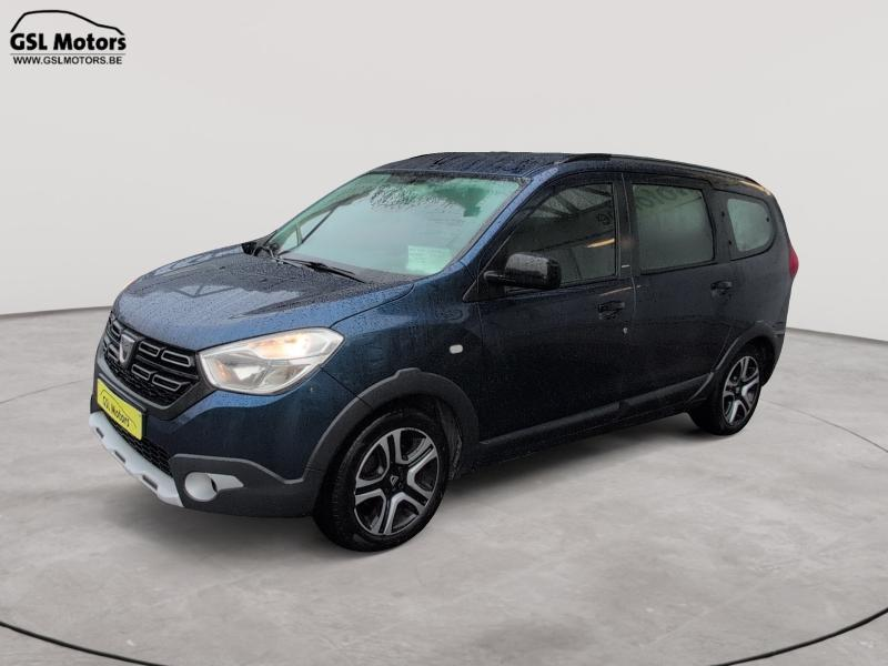 Dacia Lodgy 1.2 TCe 115cv 7pl. bleu 05/18 Airco GPS Caméra