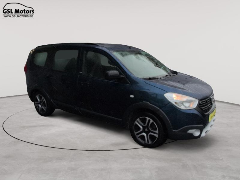 Dacia Lodgy 1.2 TCe 115cv 7pl. bleu 05/18 Airco GPS Caméra — photo 3