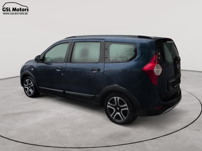 Dacia Lodgy 1.2 TCe 115cv 7pl. bleu 05/18 Airco GPS Caméra — photo 4