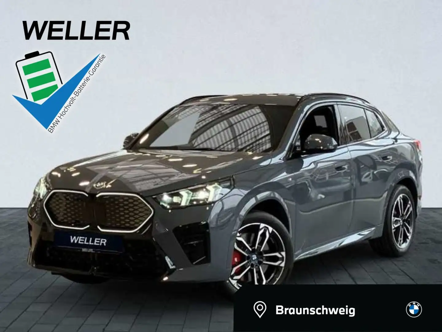 BMW iX2 EDRIVE20 M-Sport Pro AHK HUD DA+ Sportpaket Grau - 1