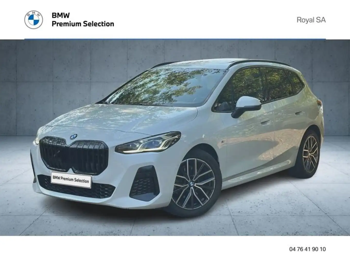 BMW 218 218d 150ch M Sport DKG7 Bianco - 1