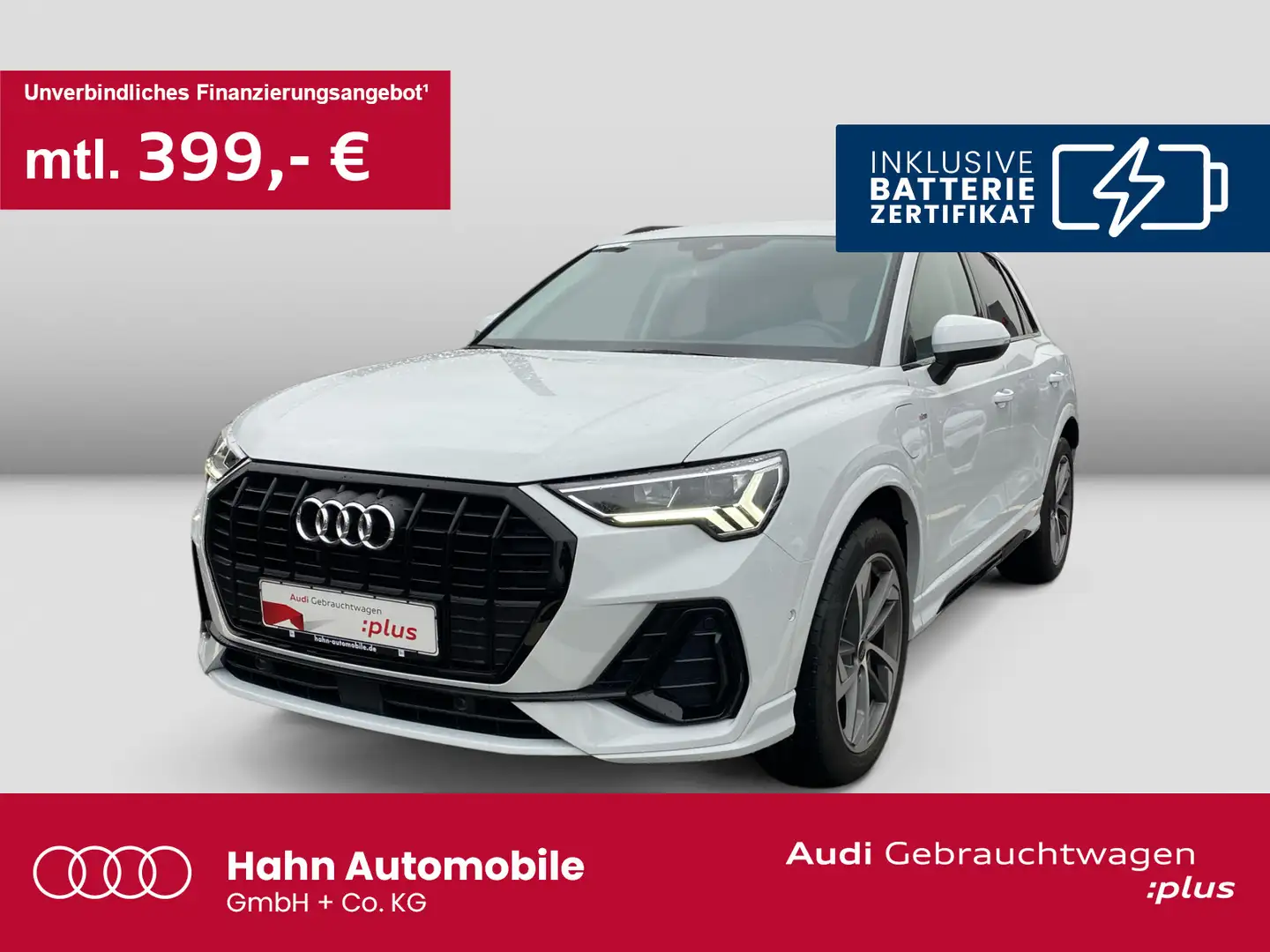 Audi Q3 45TFSIe S-Line S-Trc Virtual AHK CAM Weiß - 1