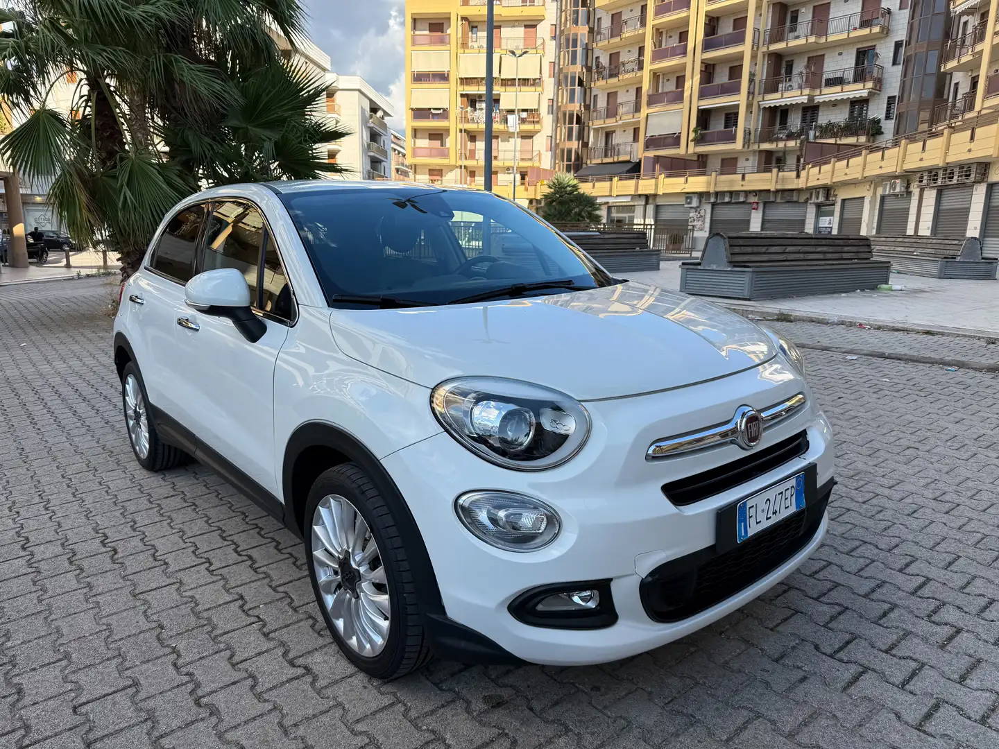 Fiat 500X 1.3 mjt Lounge 4x2 95cv Blanc - 2