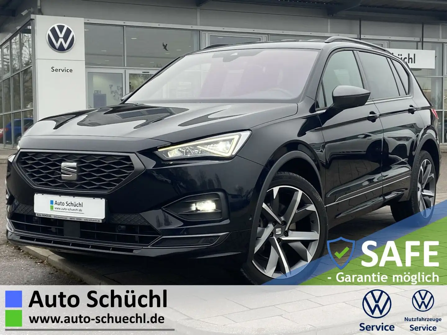 SEAT Tarraco 2.0 TDI DSG 4-DRIVE FR-Line DCC+BEATS+PA Schwarz - 1