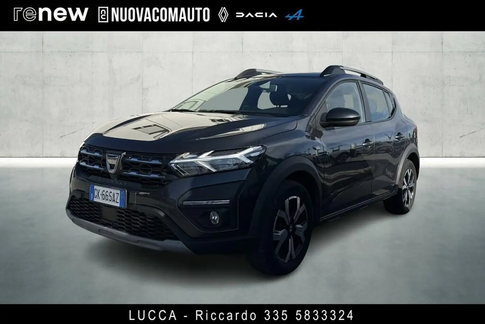 Dacia Sandero Stepway 1.0 tce Comfort SL DaciaPlus Eco-g 100cv Grigio - 1
