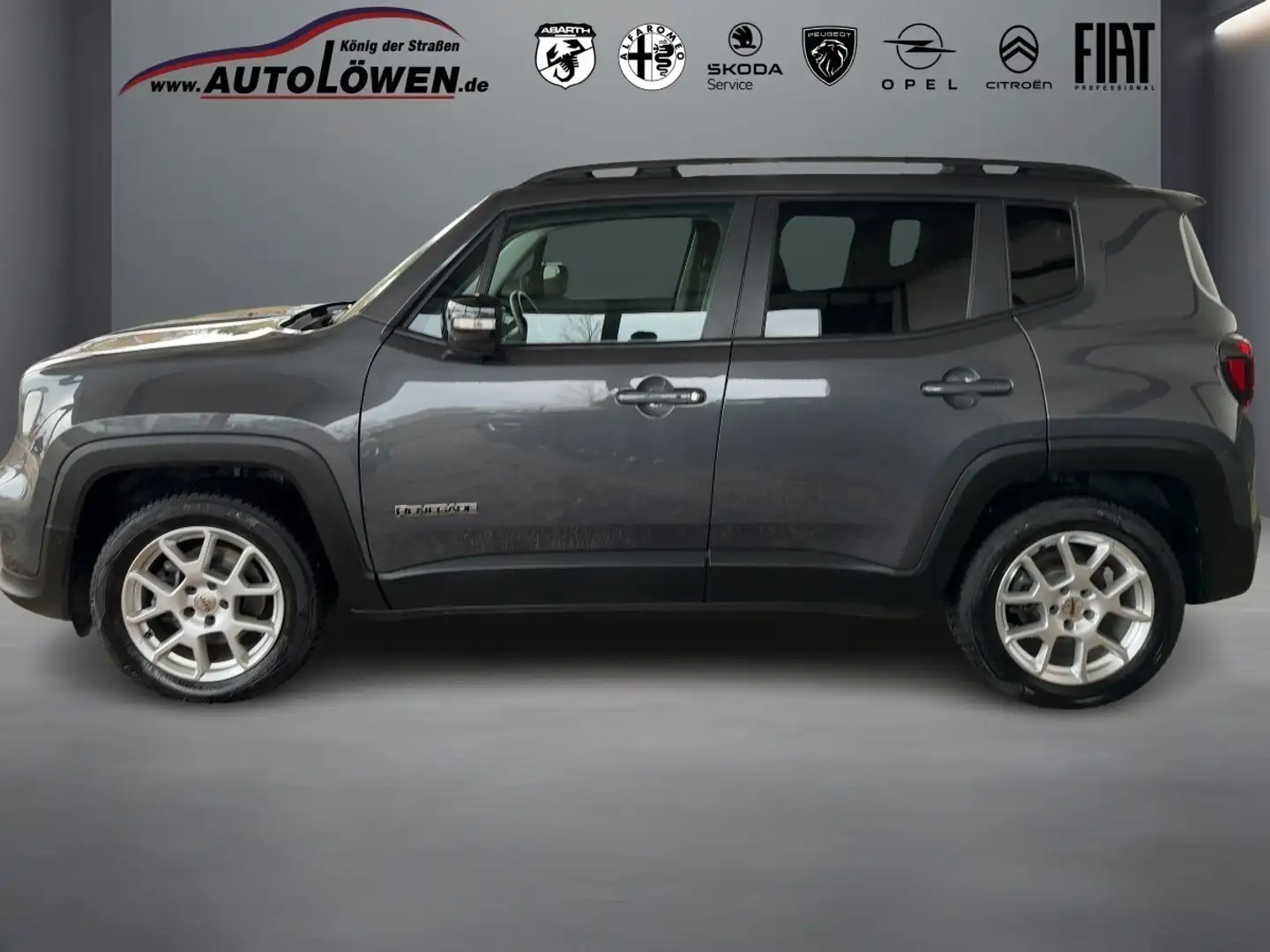 Jeep Renegade 1.5 MHEV+130PS+PANO+LED+ACC Gris - 2