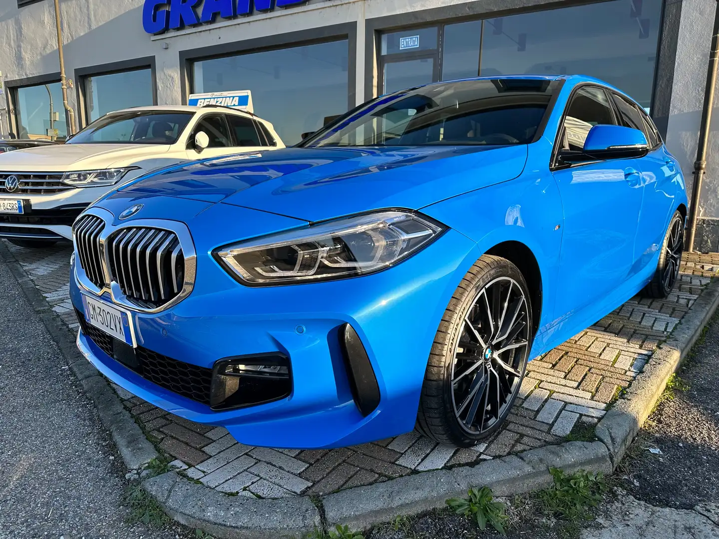BMW 118 118d Msport auto Modrá - 1