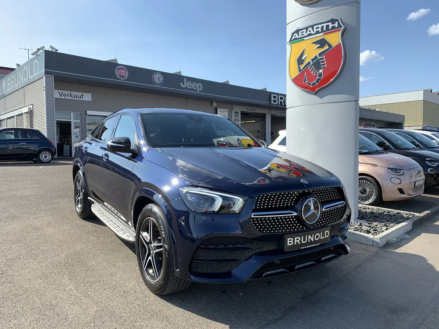 Mercedes-Benz GLE 400 d 4Matic Coupe AMG-Line Night-Paket Azul - 1