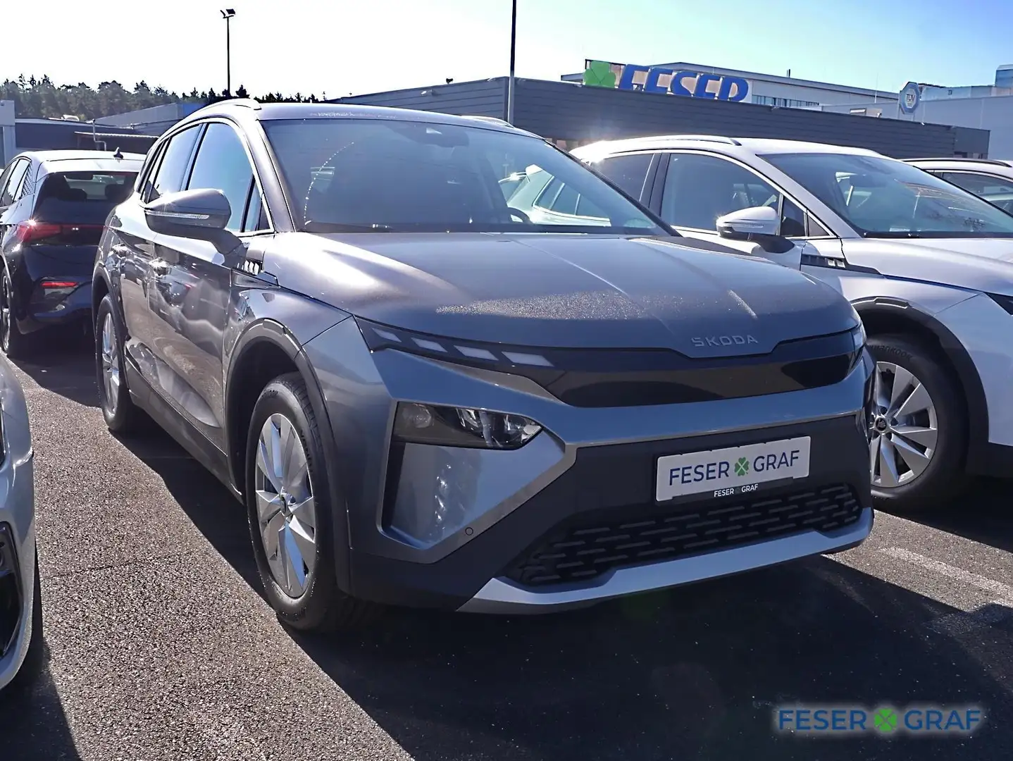 Skoda Elroq 85 AHK,NAVI,SHZ,PDC,ACC,V-Cockpit,R-Kamera Grau - 2