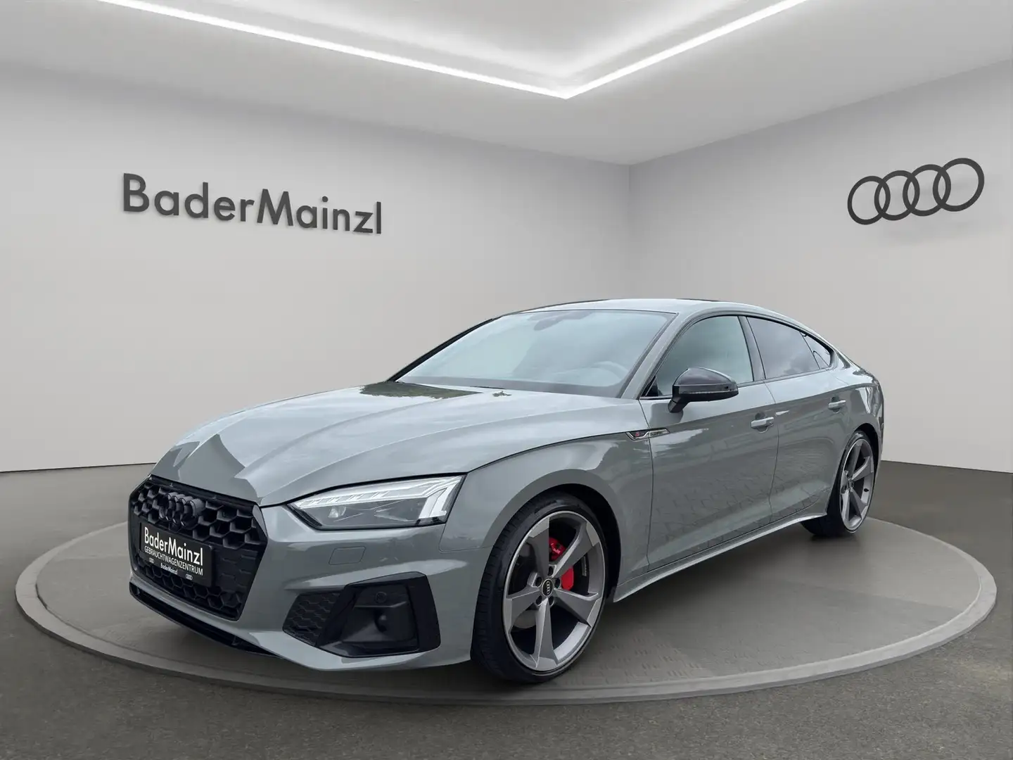 Audi A5 Sportback 2.0 TDI quattro S Line Navi LED Grau - 1