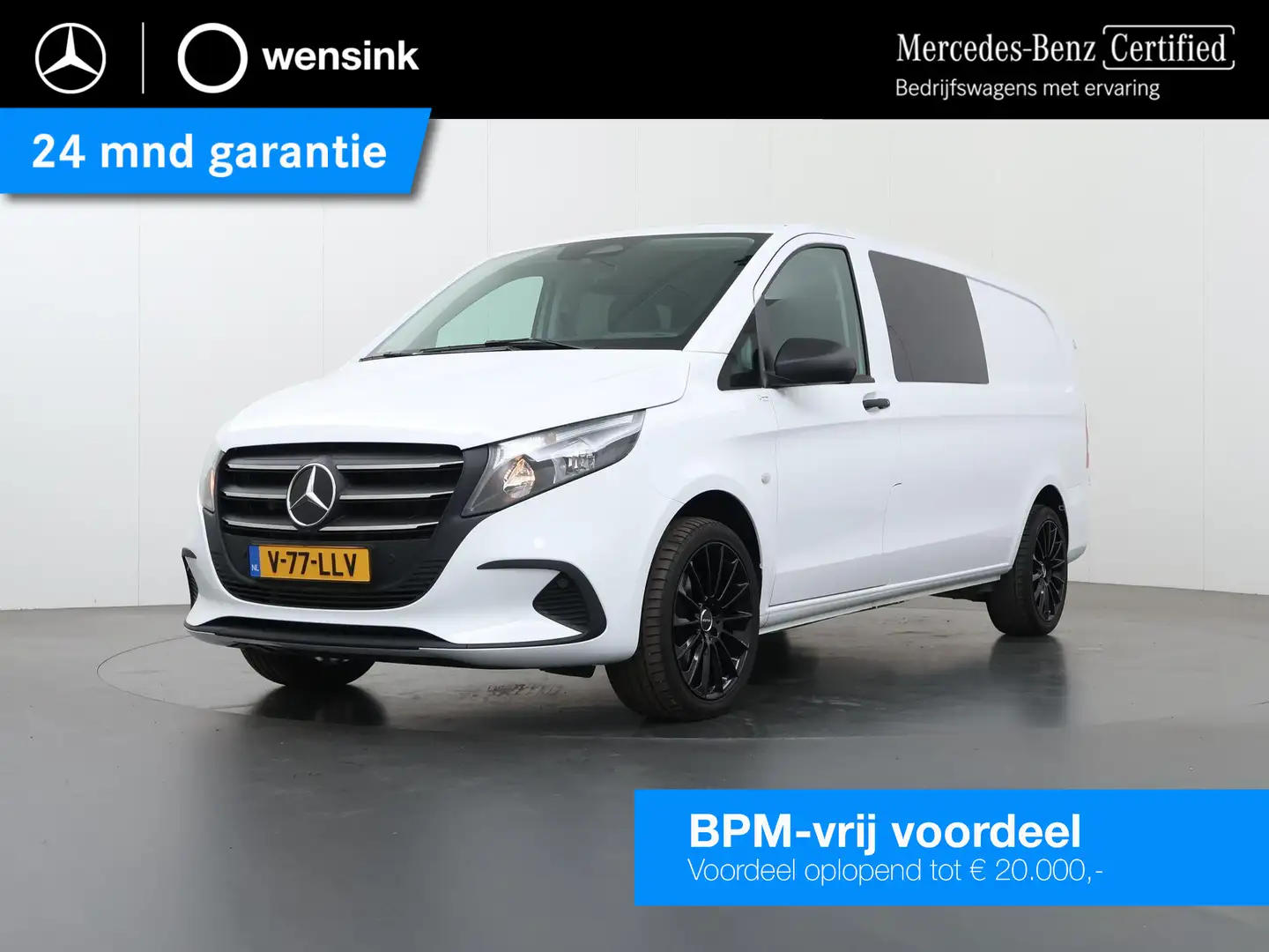 Mercedes-Benz Vito 116 CDI Aut. | XL L3 | Select 4X4 | Dubbele Cabine Blanc - 1