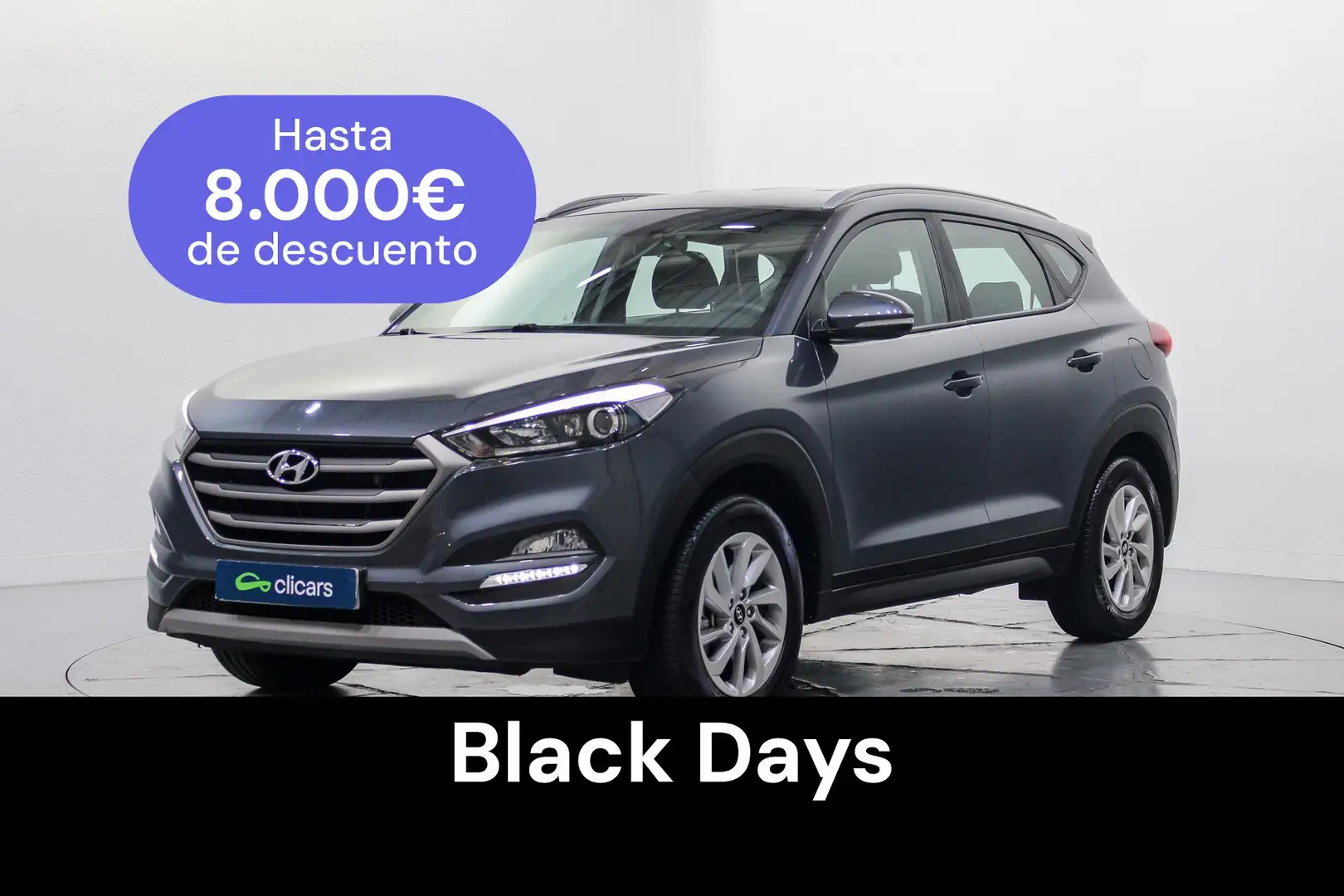 Hyundai TUCSON 1.7CRDI BD Tecno 4x2 Gris - 1