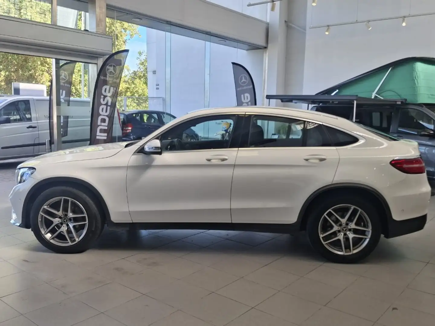 Mercedes-Benz GLC 220 Coupé 220d 4Matic Aut. Blanc - 2