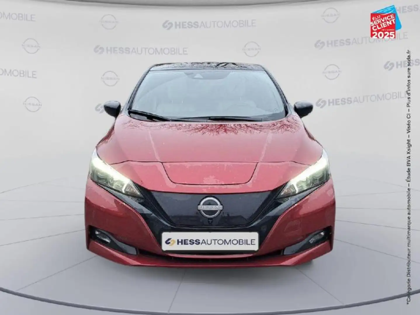 Nissan Leaf 217ch e+ 62kWh N-Connecta 22 Rouge - 2