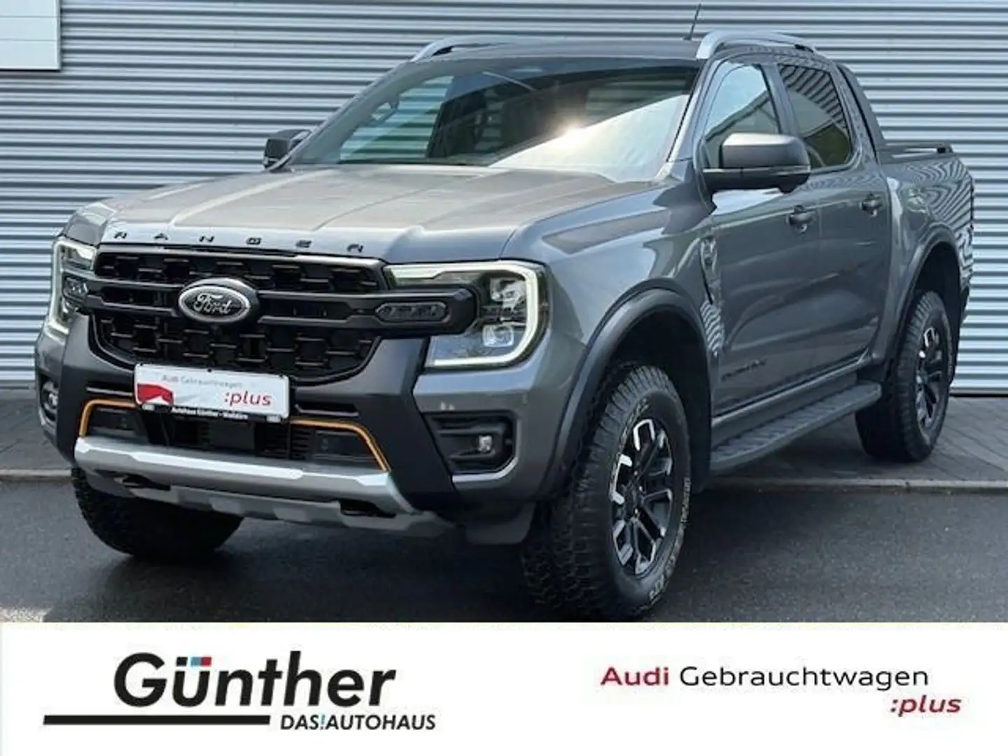 Ford Ranger Wildtrak X e-4WD DoKa+MATRIX+AHK+B&O Gris - 1