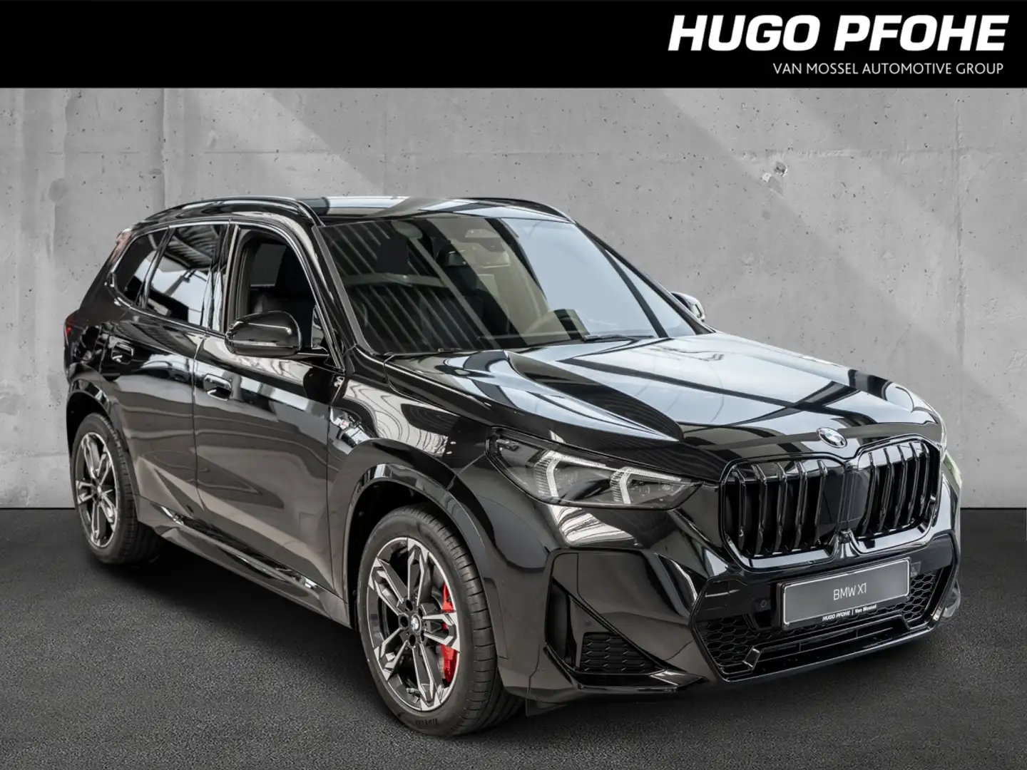 BMW X1 sDrive20i 125 kW M Sport AHK LHZ Innovation Schwarz - 1