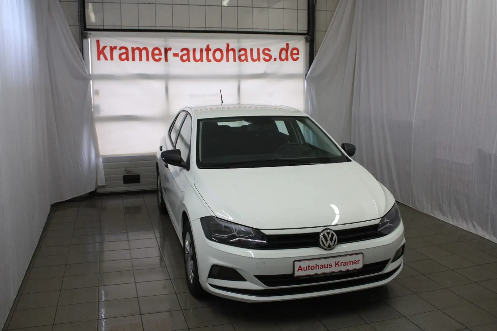 Volkswagen Polo VI Klima 1.Hand Ganzjahresreifen Weiß - 1
