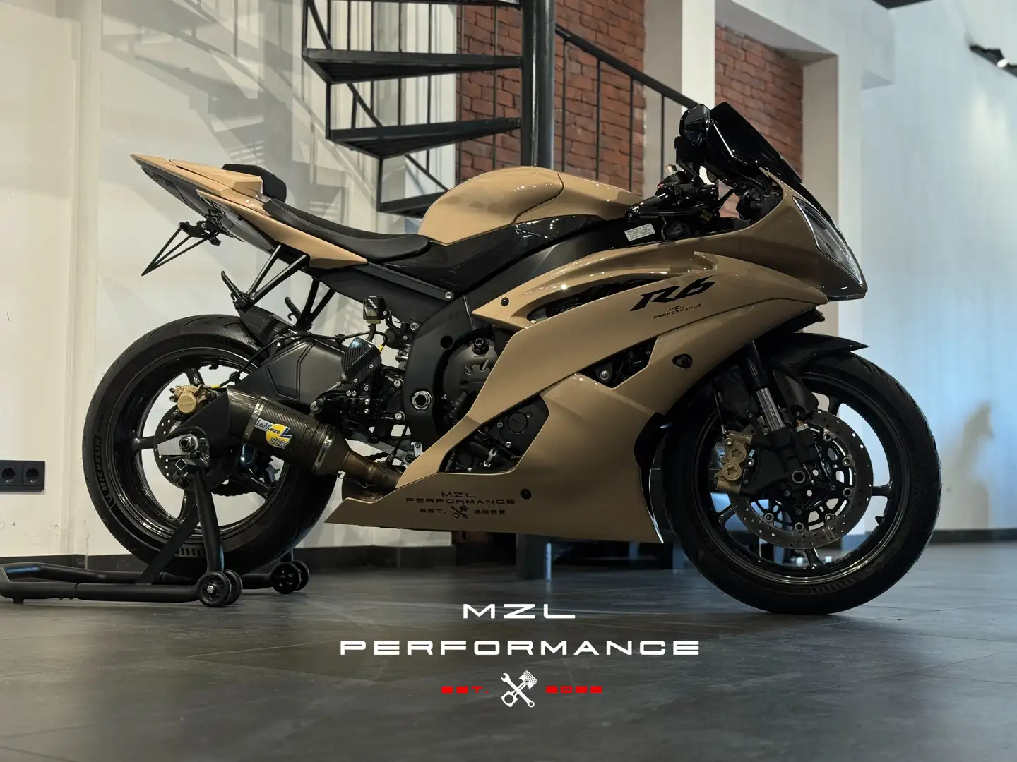 Yamaha YZF-R6 RJ15 | MZL PERFORMANCE CARBON EDITION! Beige - 1