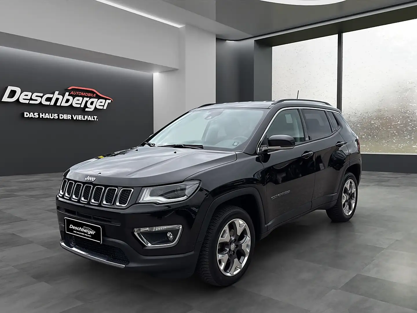 Jeep Compass 1,4 MultiAir2 AWD Limited Aut. Schwarz - 1