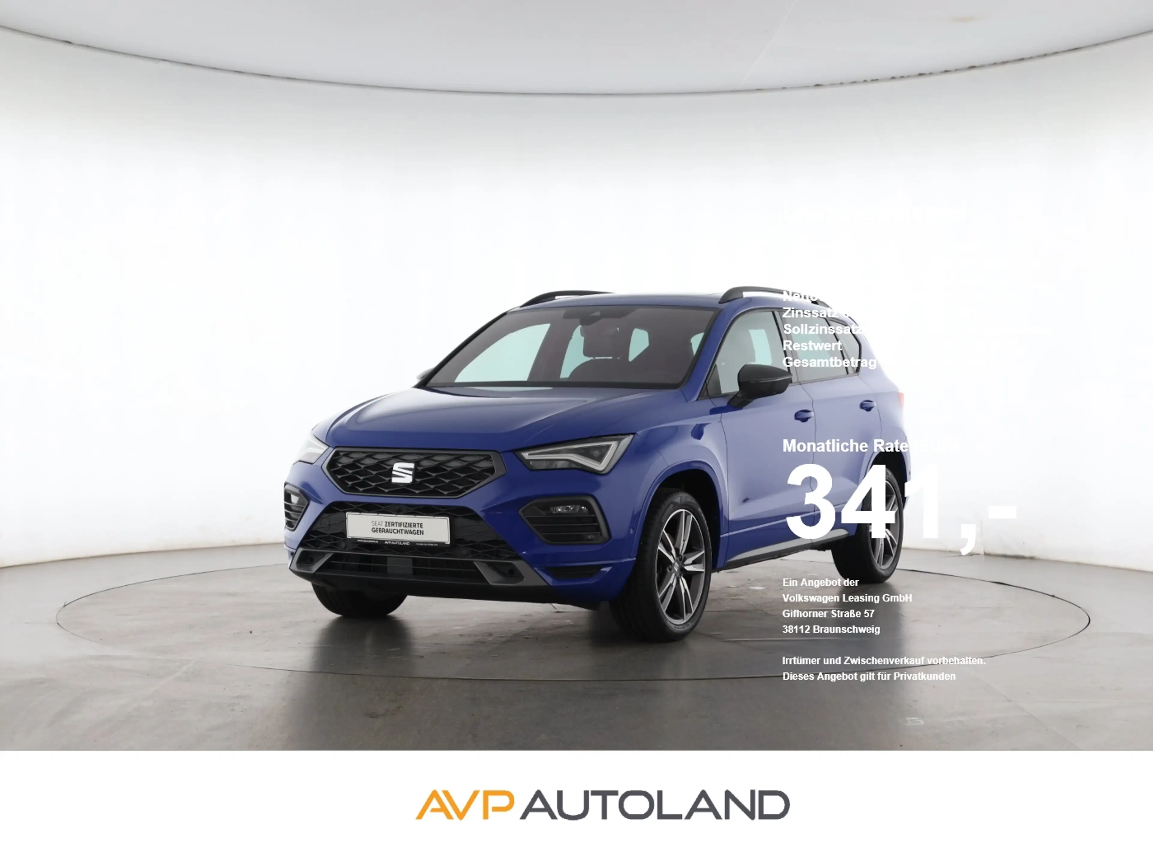 SEAT Ateca 1.5 TSI DSG FR | NAVI + | LED | AHK | PANO