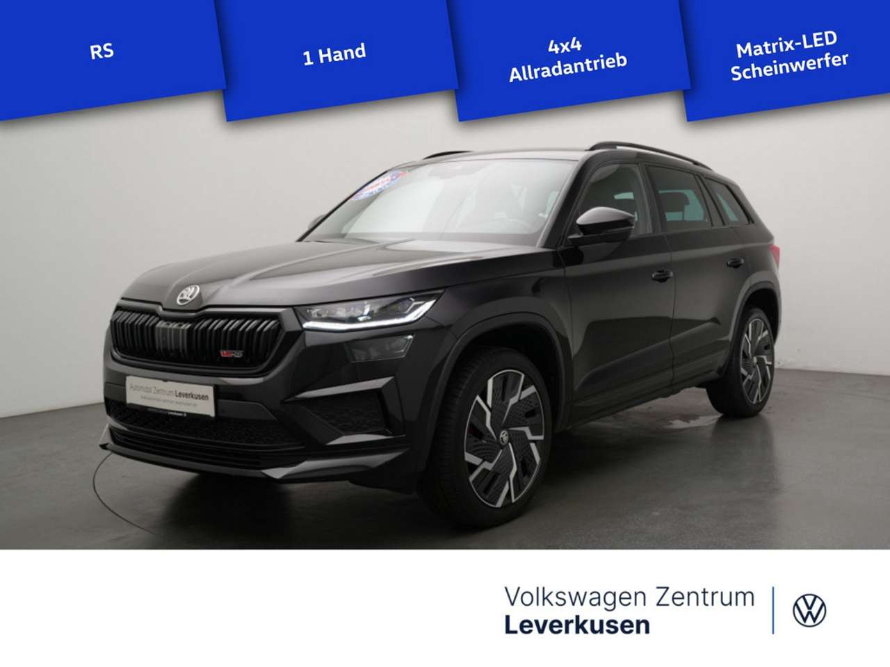 Skoda Kodiaq — Skoda Kodiaq RS 4x4 ACC NAVI AHK KAM SHZ MATRIX PDC