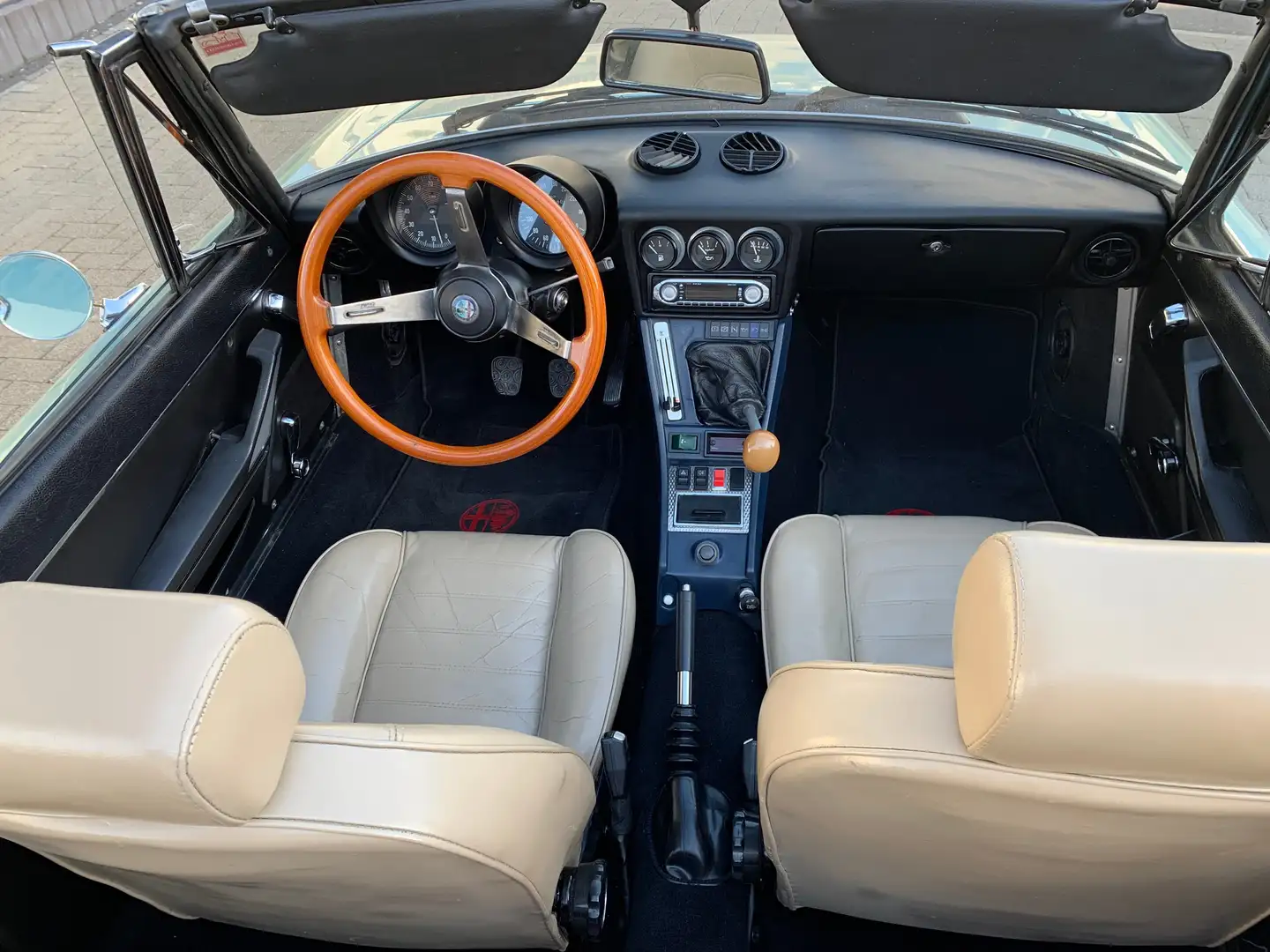 Alfa Romeo Spider 115 2.0 Spider 3a 93kW Bleu - 2
