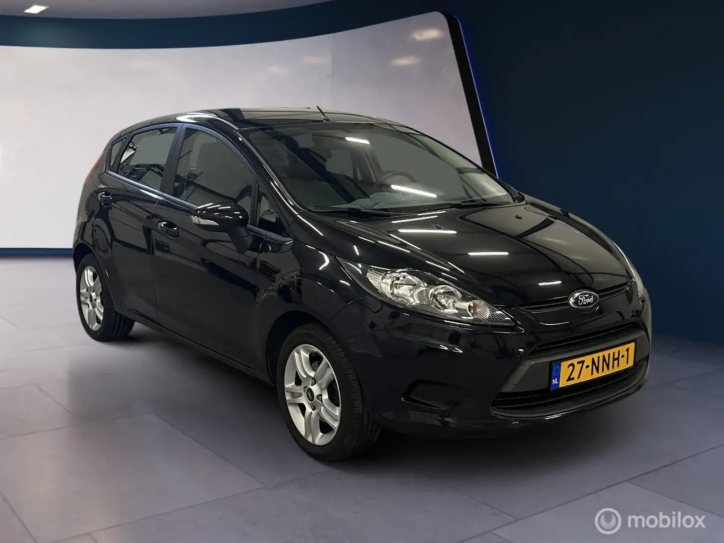 Ford Fiesta 1.25 Limited Airco/5Deurs/NW.APK/Org. Nederlands Zwart - 1